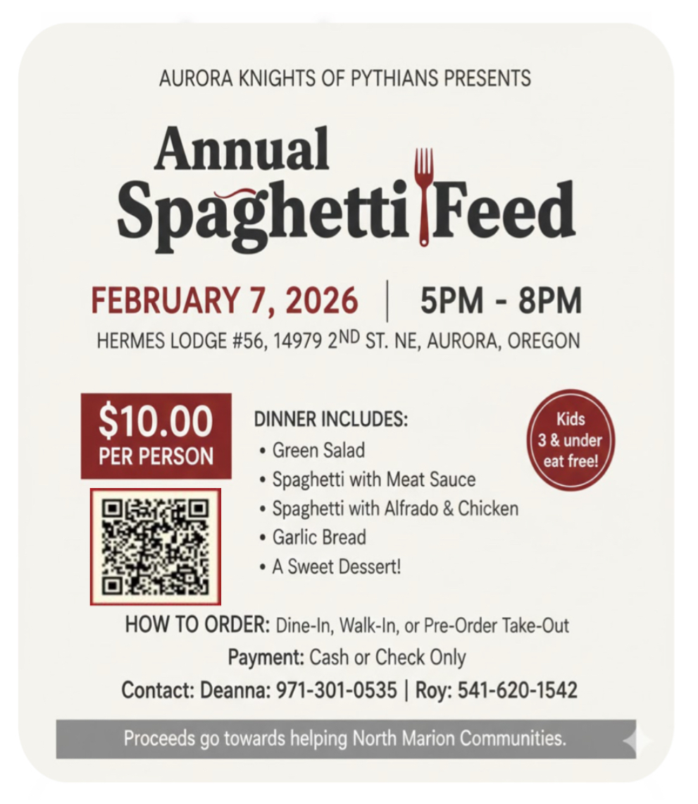 annual spaghetti feed
