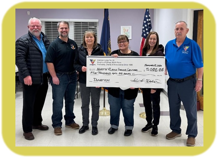 Donation to seniors